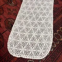 フランス　ヴィンテージ アンティーク　テーブルランナー