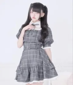 bubbles double button shirt onepiece - メルカリ
