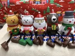 クリスマスキャラクター フィギュアセット
