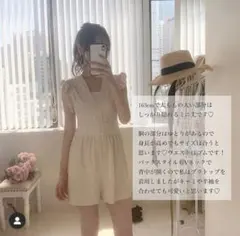 ZARA ジャンプスーツ フリル