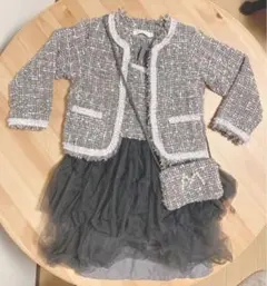 ベアリーダー　110〜120cm相当　キッズドレス　ワンピース　女の子　ガールズ