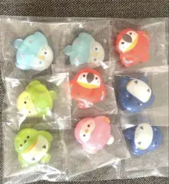 カラフルことり デコレーション シール 6種 9点セット