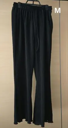 ✨美品✨ブラック プリーツ ワイドパンツMサイズ