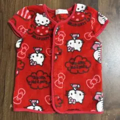 【キティー】HELLO KITTY フリースベスト80サイズ サンリオ