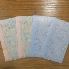 윌리엄 모리스 다용도 선물 가방, 4매 (2종x2), 세리아