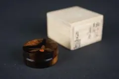山口華楊、【青柿】、希少な額装用画集より、新品額装付、状態良好
