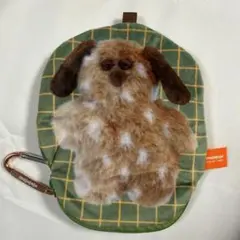 mojojojo 犬キャラクターポーチ カラビナ付き