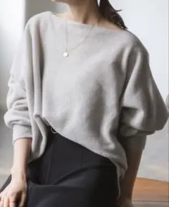 NOBLE ノーブル　ファインウールドルマンプルオーバー