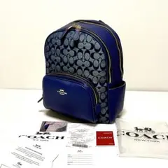 新品タグ有】COACH シグネチャー リュック バックパック C5671 - メルカリ