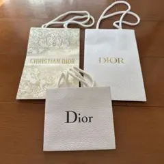 Dior ショップ袋 3点セット