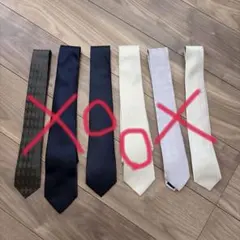 ネクタイ　6本セット　コムサイズム　シップス