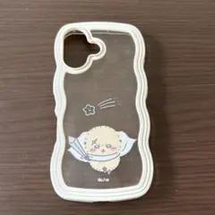 iPhone16ケース ウェーブフレーム ちいかわ　ラッコ