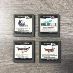 ファイナルファンタジーⅣ、III ドラゴンクエストV、IV DSカセット