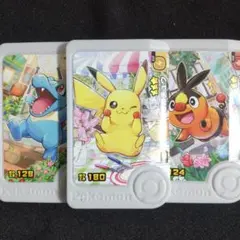 ポケモンフレンダ　パラレルアート　ピカチュウ　ワニノコ　ポカブ