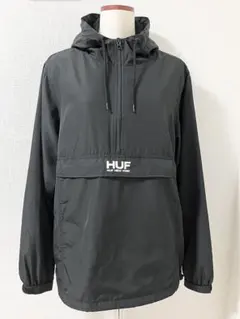 HUF アノラックパーカー ブラック