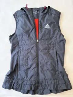 adidas フード付きベスト