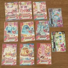 アイカツカード レアカード 11枚セット まとめ売り キュート キュートタイプ