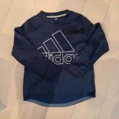 adidas キッズ トレーナー CLIMAWARM ネイビー