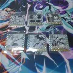 ドラゴンボール40周年記念オリジナルイラストレーションシールウエハース６枚セット