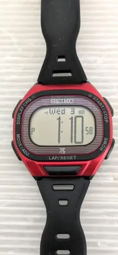 SEIKO PROSPEX スーパーランナーズ レッド/ブラック - メルカリ