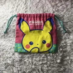 ポケモン ピカチュウ 巾着