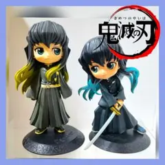 ❤鬼滅の刃❤️Qposket 時透無一郎 フィギュア ノーマル セピア 2体