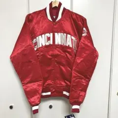 90年代　MLB シンシナチ レッズ　サテンジャンパー　L 未使用品のサムネイル