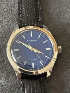 稼動品　シチズン　CITIZEN 手巻き時計 17 JEWELS クリスタル　R シチズン クリスタルセブン 1968年製 自動巻き