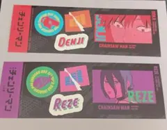 ローソン　チェンソーマンステッカー