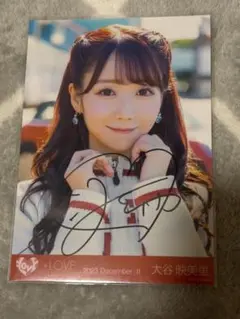 2026年最新】大谷映美里 チェキ 直筆の人気アイテム - メルカリ