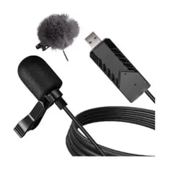 ピンマイク 単一指向性 マイク PC ゲーム実況 配信 USB-A