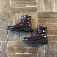 1/6男子　メンズワークブーツ　ボルドー