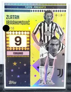 topps イブラヒモビッチ　50シリ　ユベントス　インサート