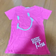 ROSE F.Fun スマイリーフェイス Tシャツ　ローズファンファン　笑顔のサムネイル