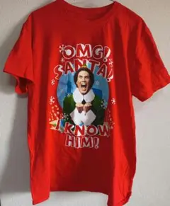 US古着 コメディ映画 エルフ 〜サンタの国からやってきた〜 公式 Tシャツ L