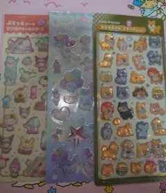 ボンボンドロップシール和柄 柴犬 含む3点セット