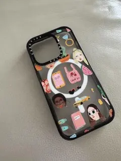 CASETiFY カラフルイラスト iPhoneケース Iphone15 pro
