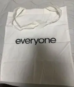 everyone トートバック　ショッパー