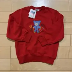 ミキハウス 赤 トレーナー 120