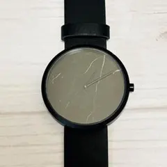 【美品】定価の半額以下マベンウォッチズ　maven watches大理石ブラックのサムネイル