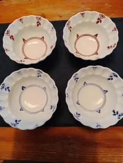 有田焼皓洋窯染付剣先小花10cm5こcm小鉢 有田焼皓洋窯染付剣先小花10cm5こcm小鉢 - メルカリ