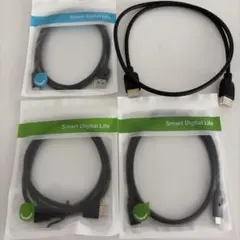 Smart Digital Life USBケーブル 4本セット