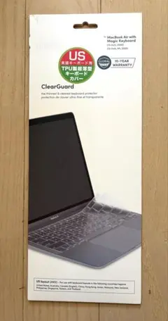 moshi クリアガードAir 13 マジックキーボードカバー US配列