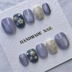 ハンドメイドネイルチップ✩.*˚ベリーショート✩.*˚ マグネットネイル✩.*˚