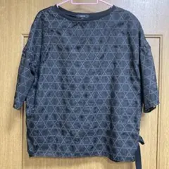 コムサイズムシースルー半袖トップス