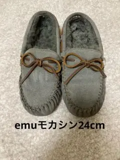EMU Australia グレー モカシンM7