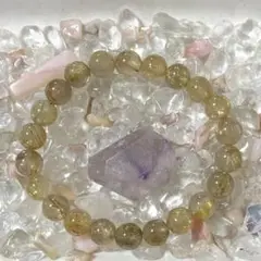 沖縄ティダストーン《Thida stone》ルチルクォーツ8〜9ミリ