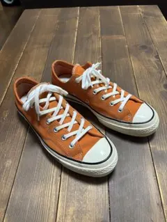 【美品】CONVERSE CT70 スエード オレンジ　26cmのサムネイル