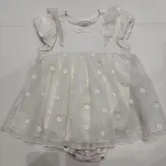 gelato pique 花柄刺繍チュニック 80〜90cm