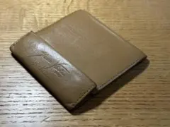 abrAsus 薄い財布 オリビアンコモデル 本革 コンパクトウォレットレザー